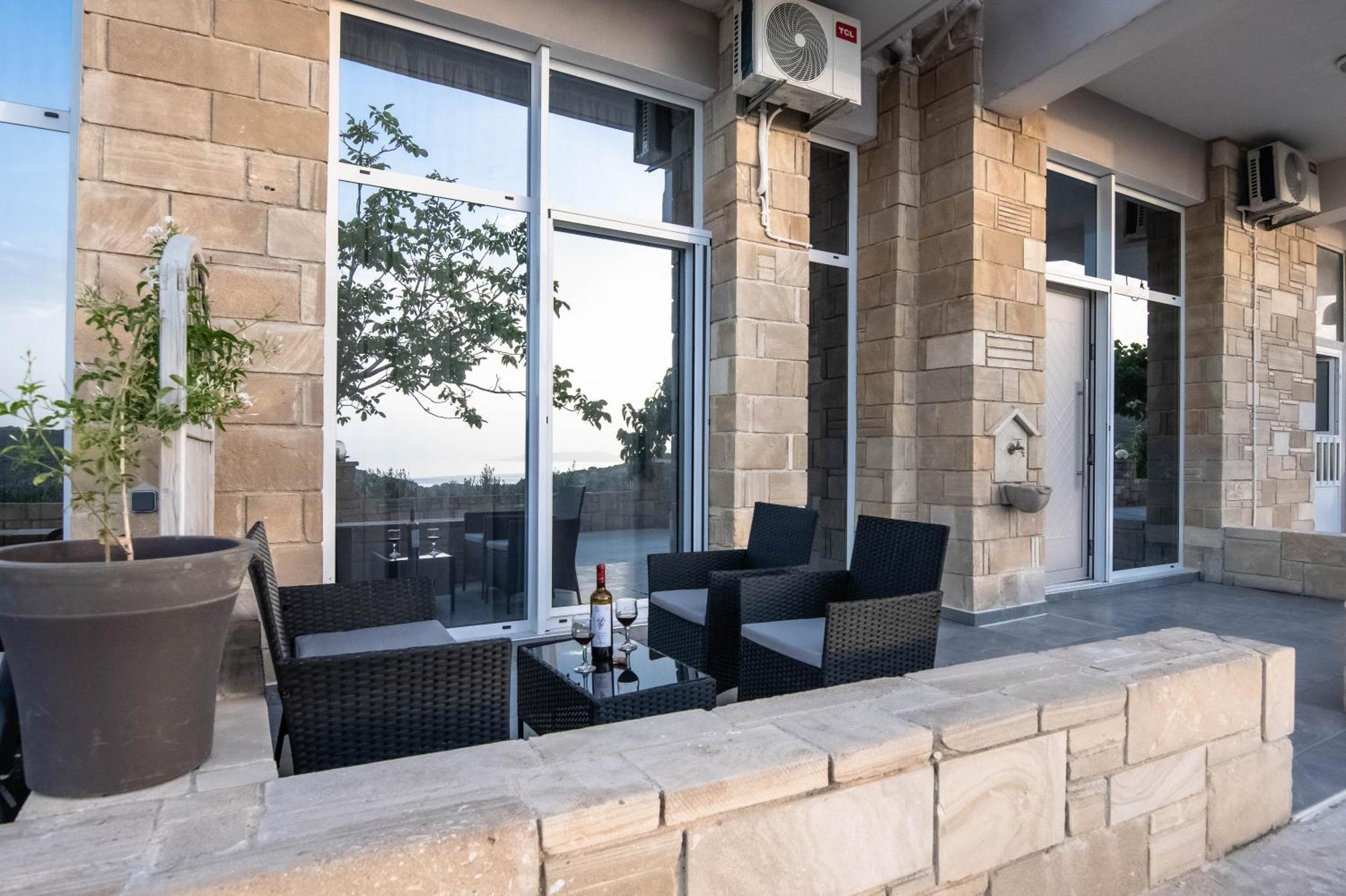Rikanthos Stone Sea View Apartment Ιι Κίσσαμος Εξωτερικό φωτογραφία